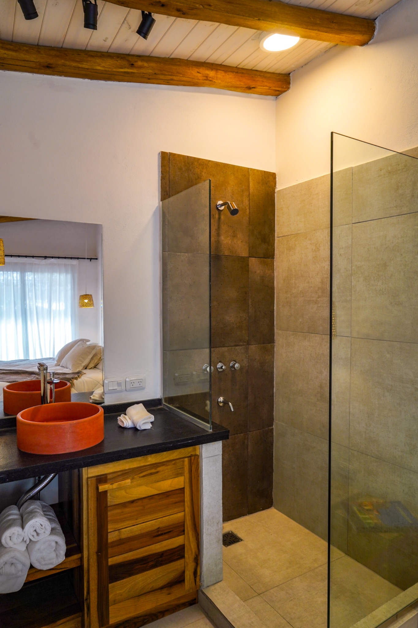 Baño en suite de Habitación 1